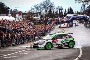 Martin Koči štvrtý na Pražskom Rallysprinte